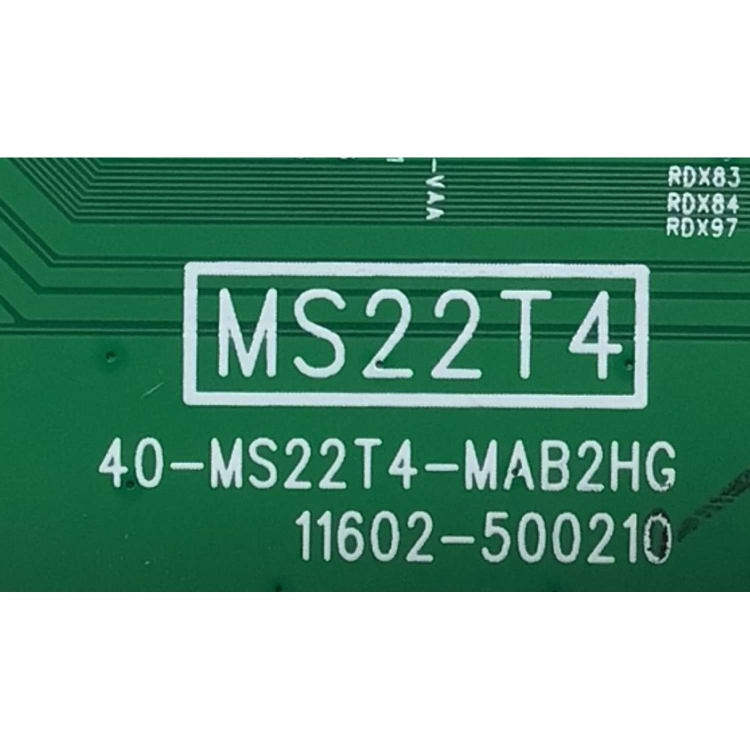 MAIN PARA TV TCL  NUMERO DE PARTE  30800-000257 / 40-MS22T4-MAB2HG / 11602-500210 / MS22T4 / 30801-000223 / V8-ST22K01-LF1V2731 / 40903-000225 / PANEL LVU650NDEL / DISPLAY LSC650FN04-T02 /  MODELO 65S431 / 65S435 - Imagen 3